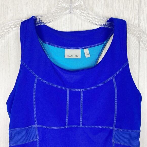 Athleta | PR Tank 2 In Sapphire Blue Size Small - Picture 3 of 9